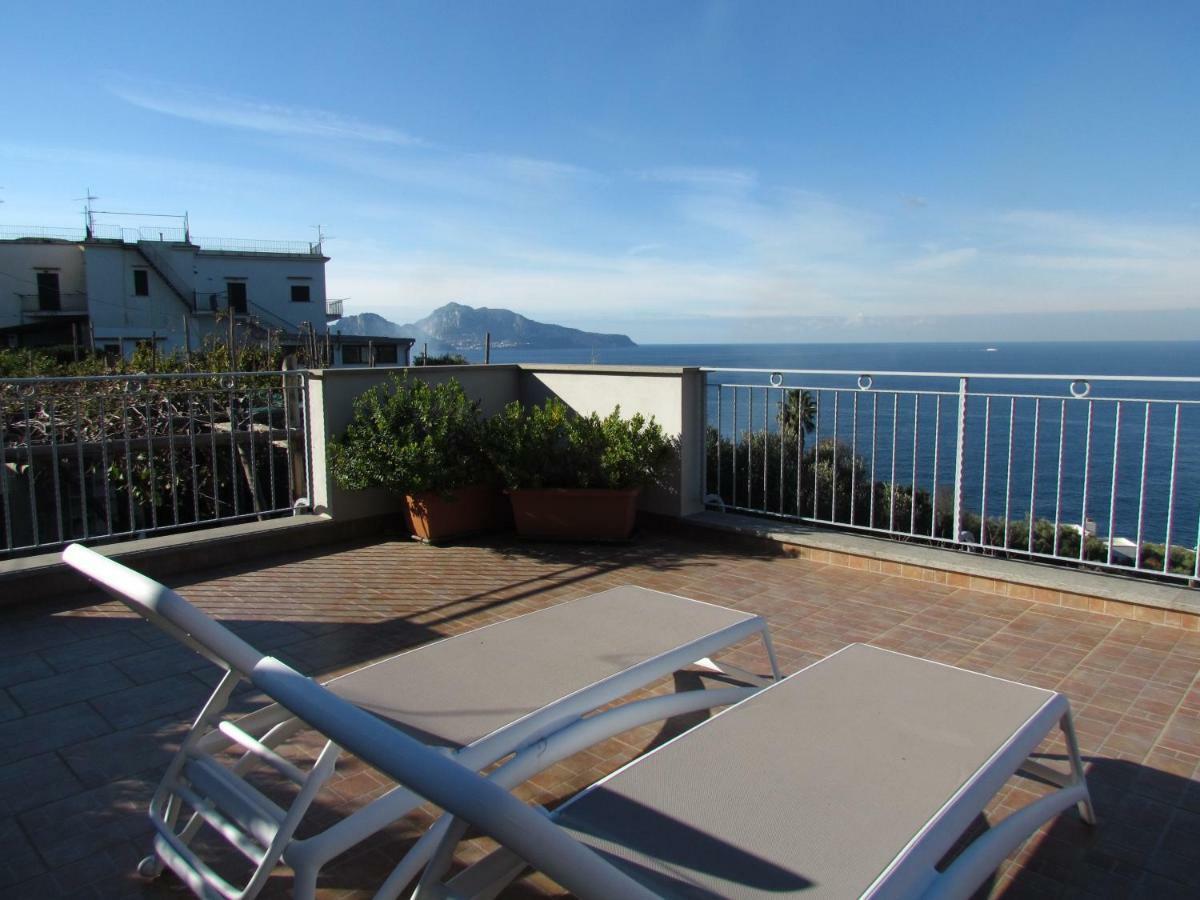 Villa D'Amare Capri View Масса-Лубренсе Экстерьер фото